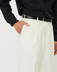 Dressed Chino - Cotton - White Giabe