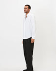 Shirt - Cotton Twill - White Giabe