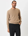 Crew Neck - Wool - Beige Giabe