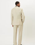 Suit - Single Breasted - Cream Giabe