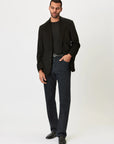Jacket - Brushed Wool - Black Giabe