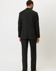 01 - Suit Jacket - Black Giabe