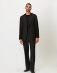 01 - Suit Jacket - Black Giabe