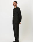 01 - Suit Jacket - Black Giabe