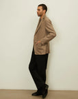01 - Suit Jacket - Taupe Giabe