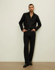 Shirt - Cotton Twill - Black Giabe