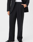 03 - Tuxedo Trousers - Black Giabe