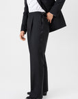 03 - Tuxedo Trousers - Black Giabe