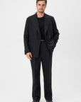 03 - Suit Trousers - Black Giabe