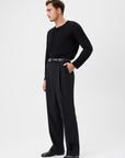 03 - Suit Trousers - Black Giabe