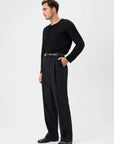 03 - Suit Trousers - Black Giabe