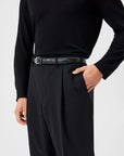 03 - Suit Trousers - Black Giabe