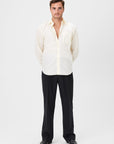 03 - Shirt - Cotton Poplin - Off White Giabe