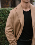 Jacket - Wool/Cashmere - Camel Giabe