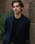 Jacket - Wool/Cashmere - Navy Giabe