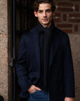 Cashmere Scarf - Navy Giabe