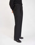 01 - Suit Trousers - Black Giabe