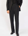 01 - Suit Trousers - Black Giabe