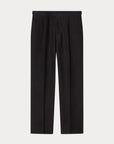 04 - Linen Suit Trousers - Black