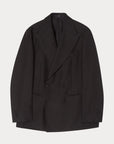 04 - Linen DB Suit Jacket - Black
