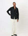 Shirt - Cotton Twill - Black