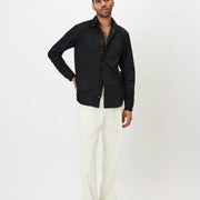 Shirt - Cotton Twill - Black