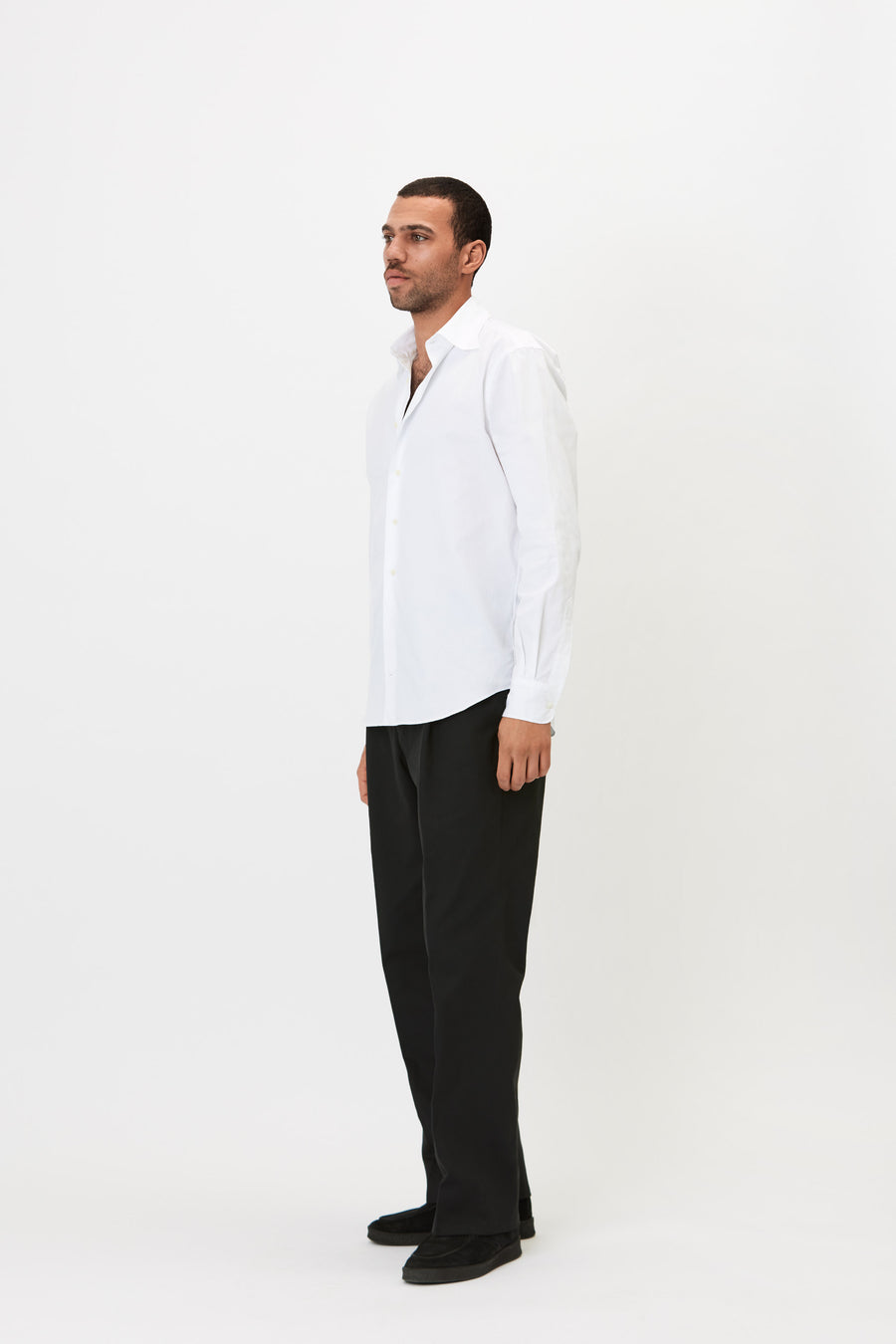 Shirt - Cotton Twill - White