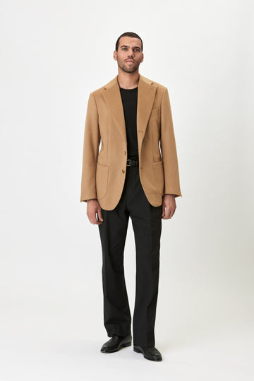 Jacket - Wool/Cashmere - Camel