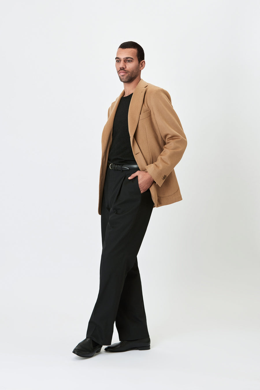 Jacket - Wool/Cashmere - Camel