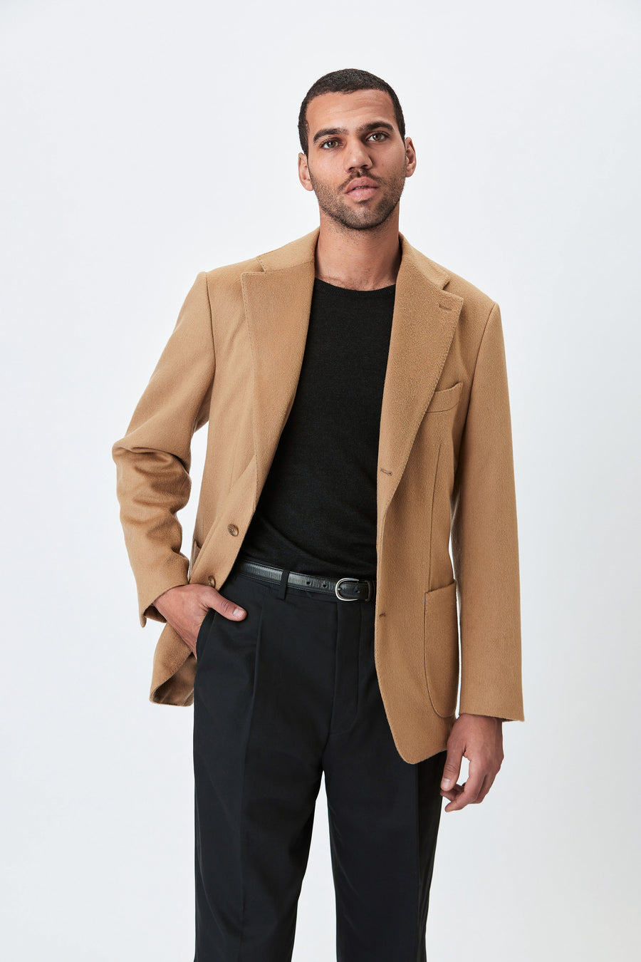 Jacket - Wool/Cashmere - Camel