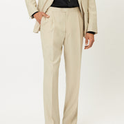 01 - Suit Trousers - Cream