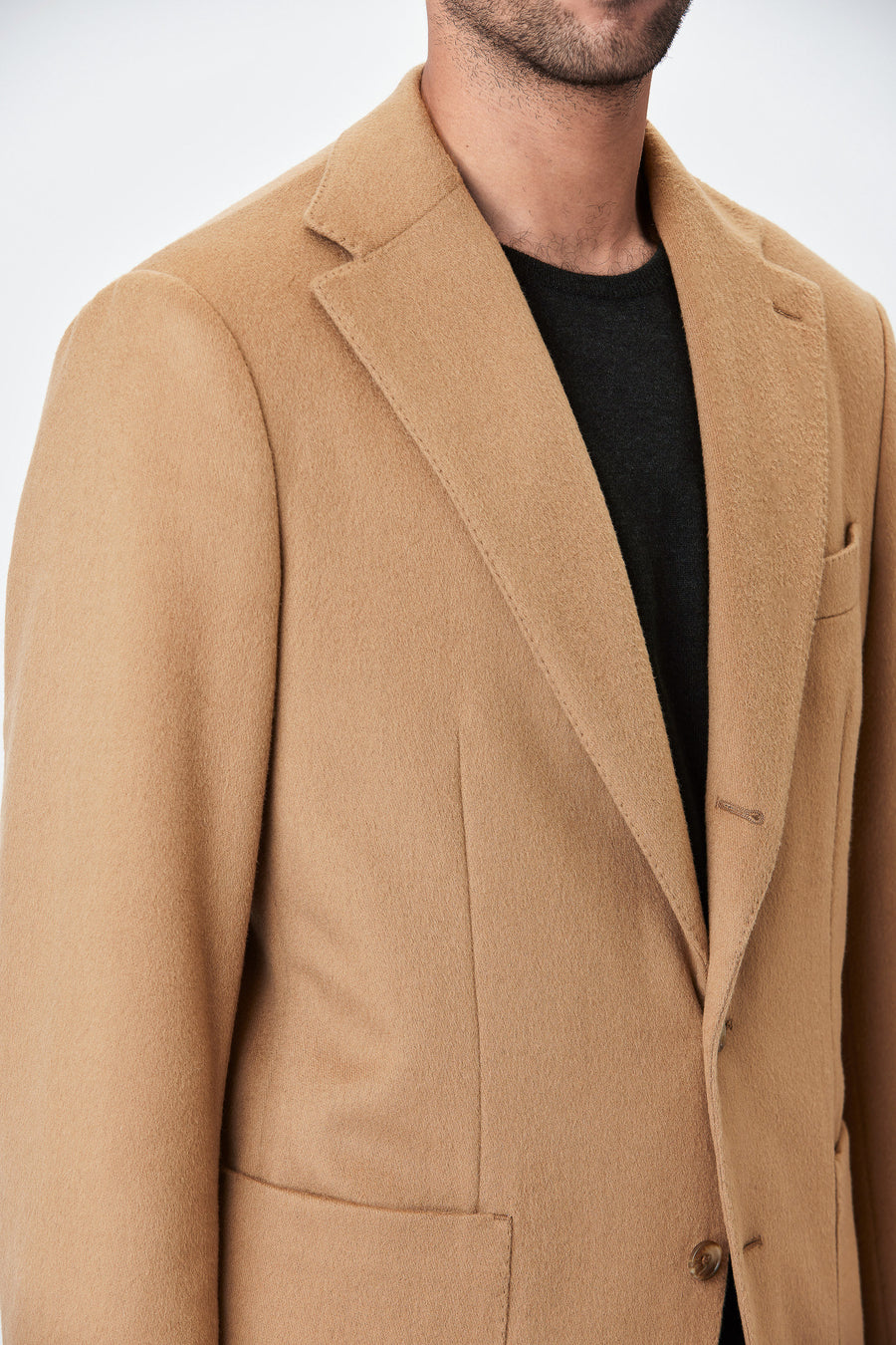 Jacket - Wool/Cashmere - Camel