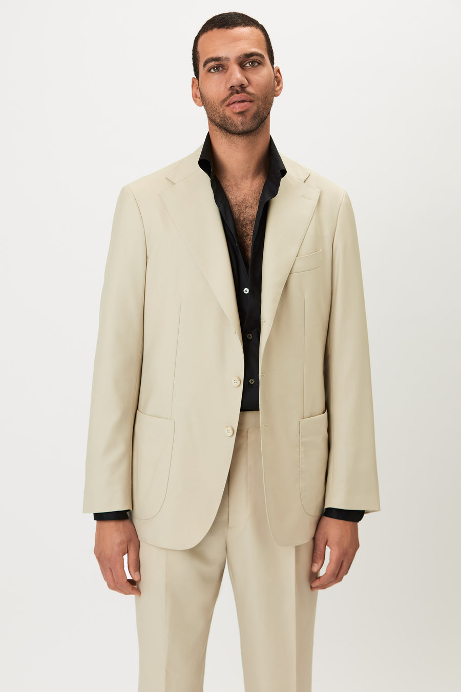 01 -Suit Jacket - Cream