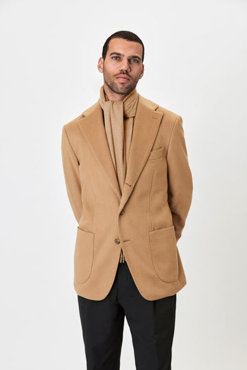 Cashmere Scarf - Camel