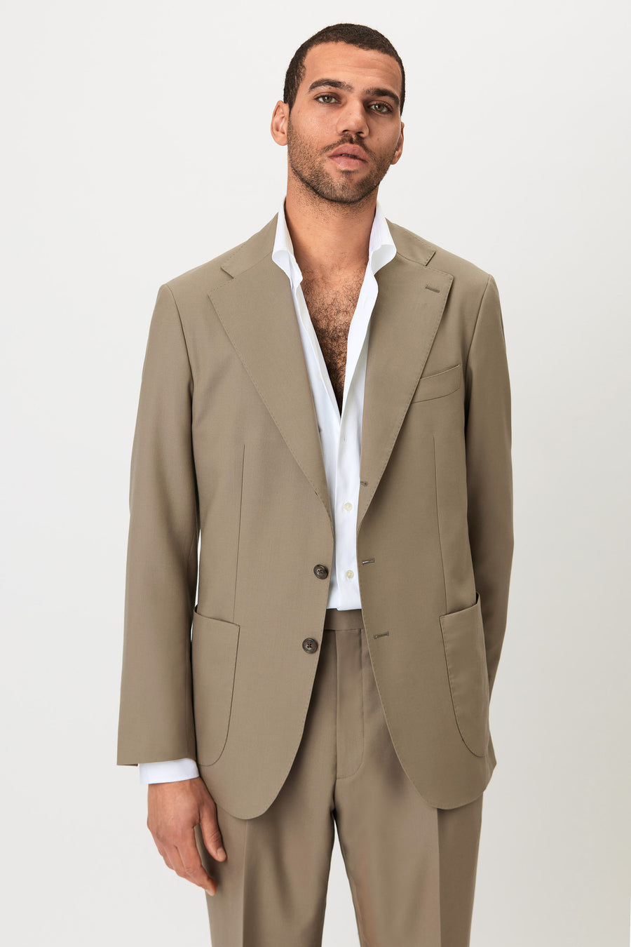 01 - Suit Jacket - Taupe