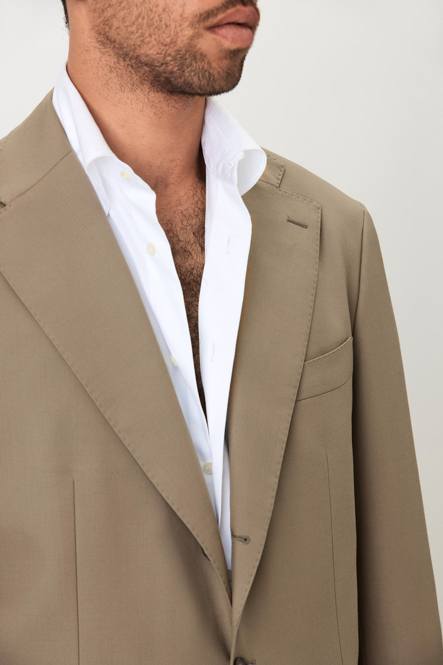 01 - Suit Jacket - Taupe