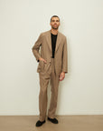 01 - Suit Jacket - Taupe