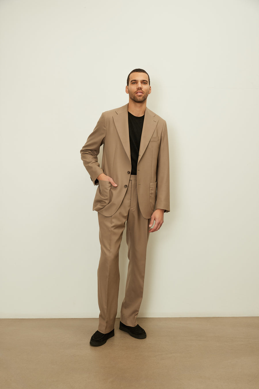 01 - Suit Trousers - Taupe