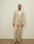 01 - Suit Trousers - Cream