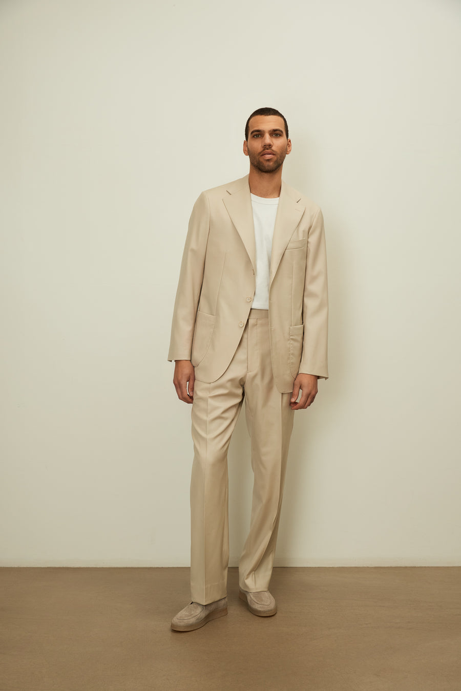 01 - Suit Trousers - Cream