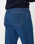 Jeans - Mid Wash - Blue