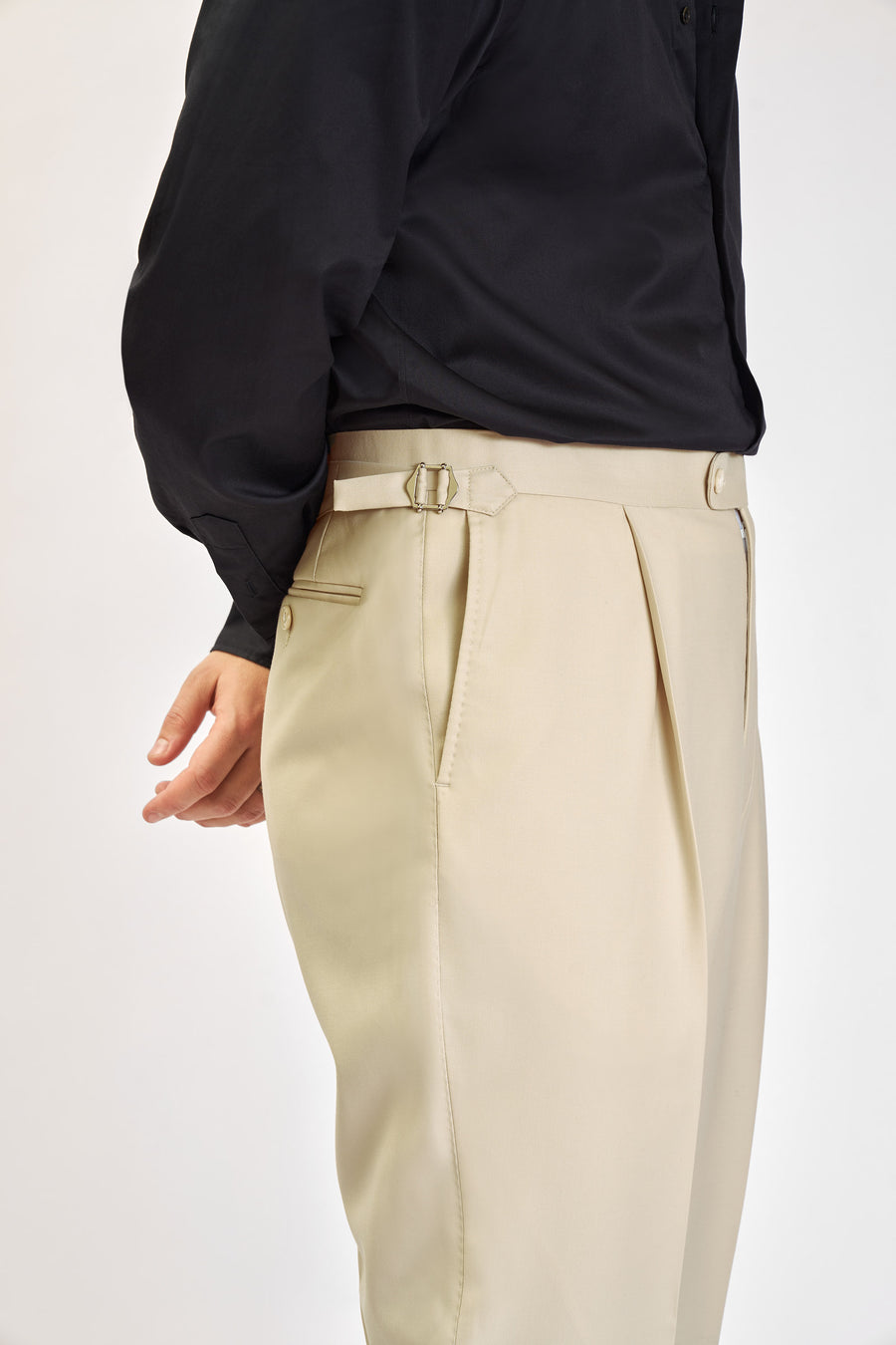 01 - Suit Trousers - Cream