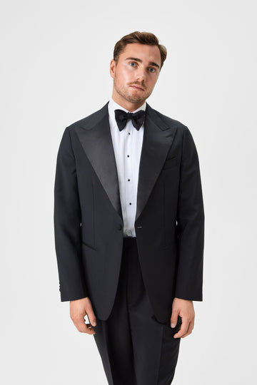 03 - Tuxedo Jacket - Black Giabe