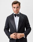 03 - Tuxedo Jacket - Black Giabe