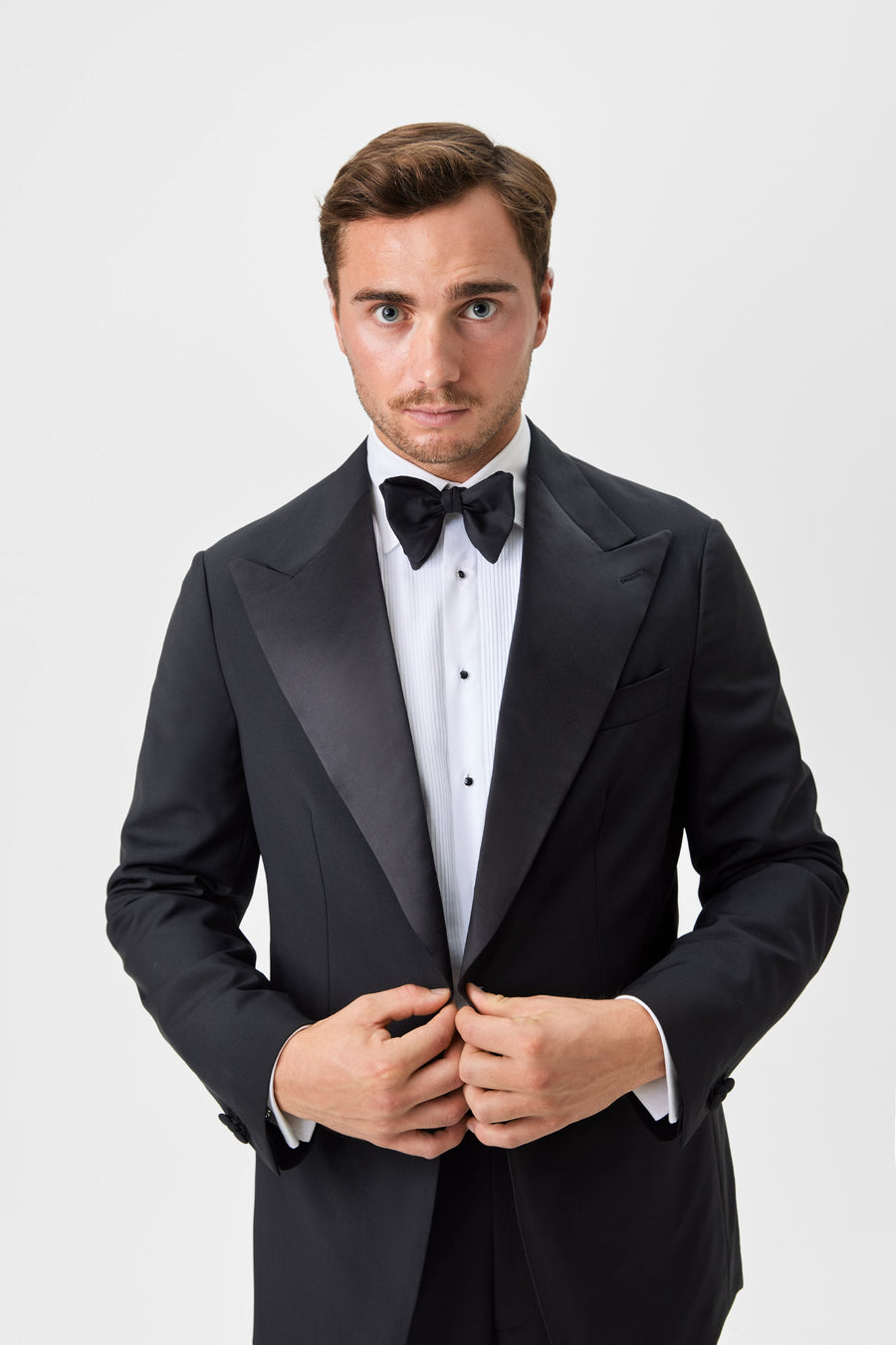 03 - Tuxedo Jacket - Black Giabe