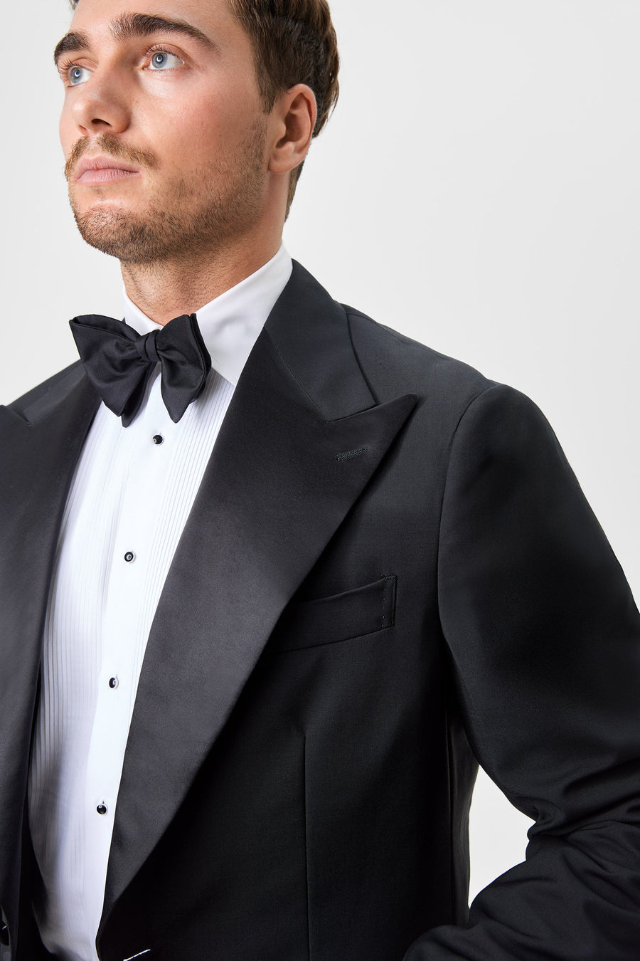 03 - Tuxedo Jacket - Black Giabe