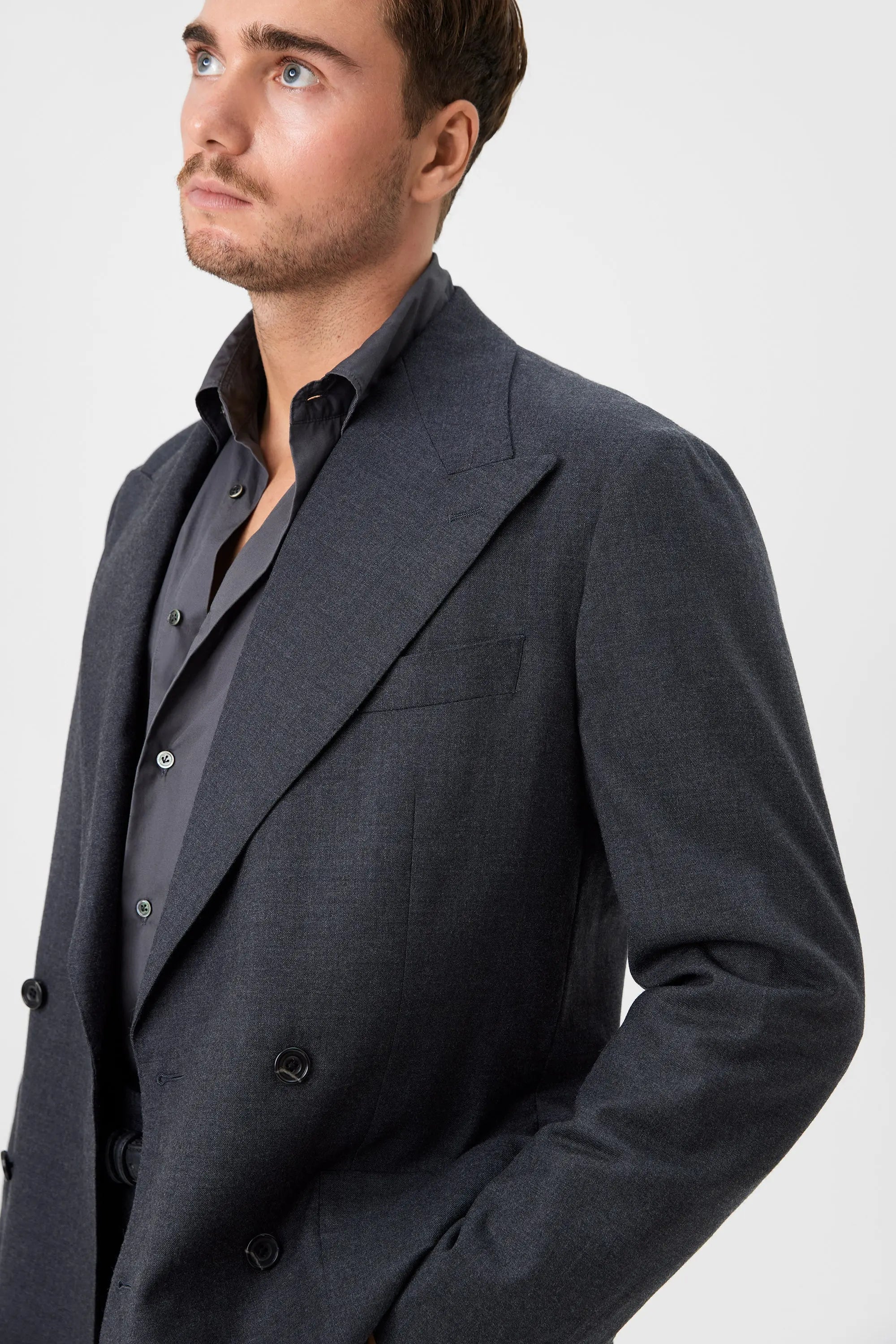 03 - DB Suit Jacket - Dark Grey Giabe