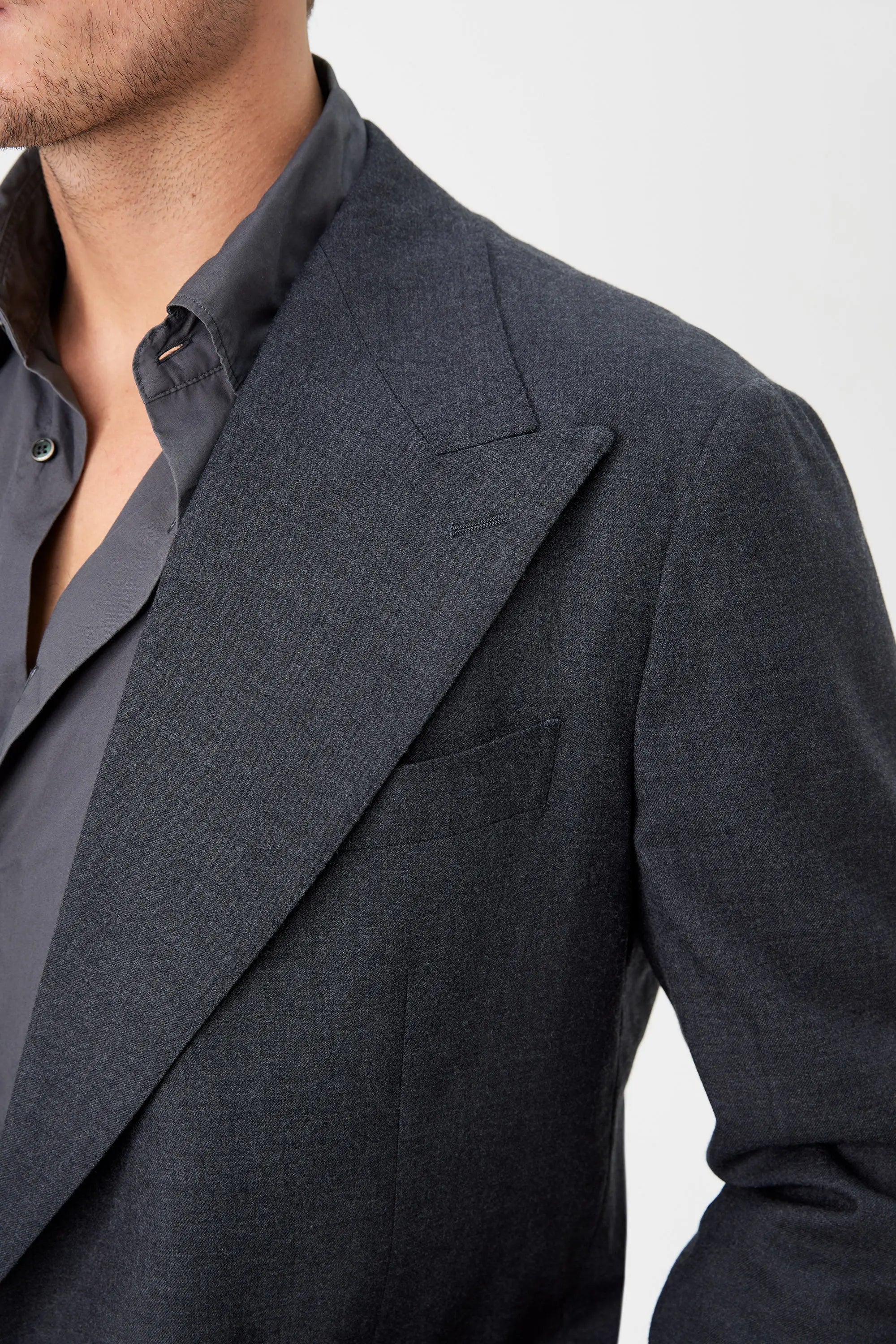 03 - DB Suit Jacket - Dark Grey Giabe