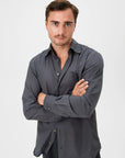 03 - Shirt - Cotton Poplin - Grey