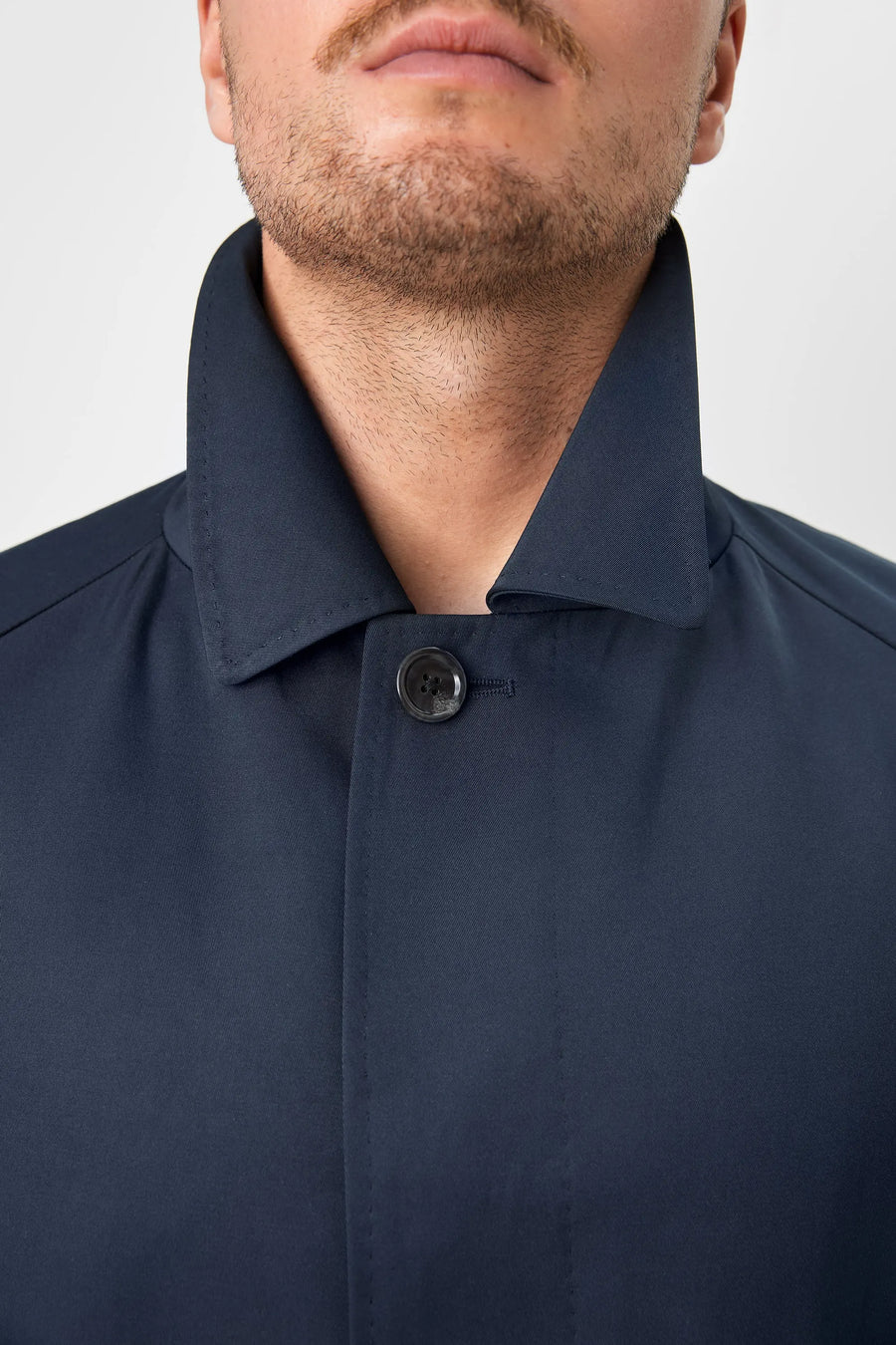 03 - Raglan Car Coat - Navy